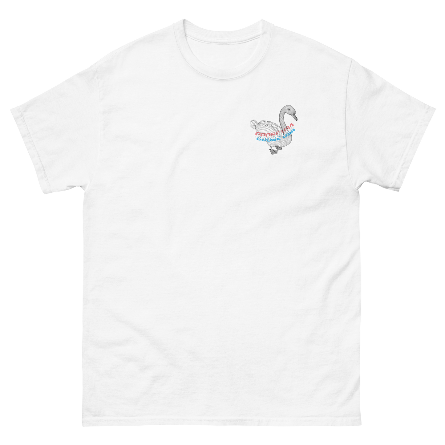 3D Goose Render Tee